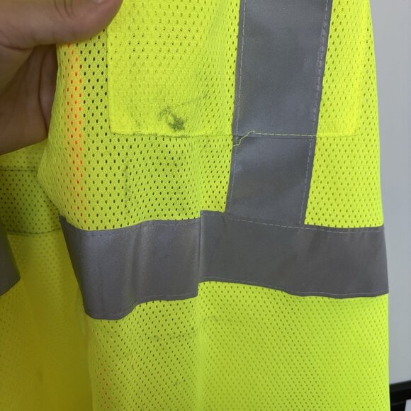 Carhartt Safety Vest Class High Visibility Reflective Size 4XL Work Construction - Picture 3 of 13